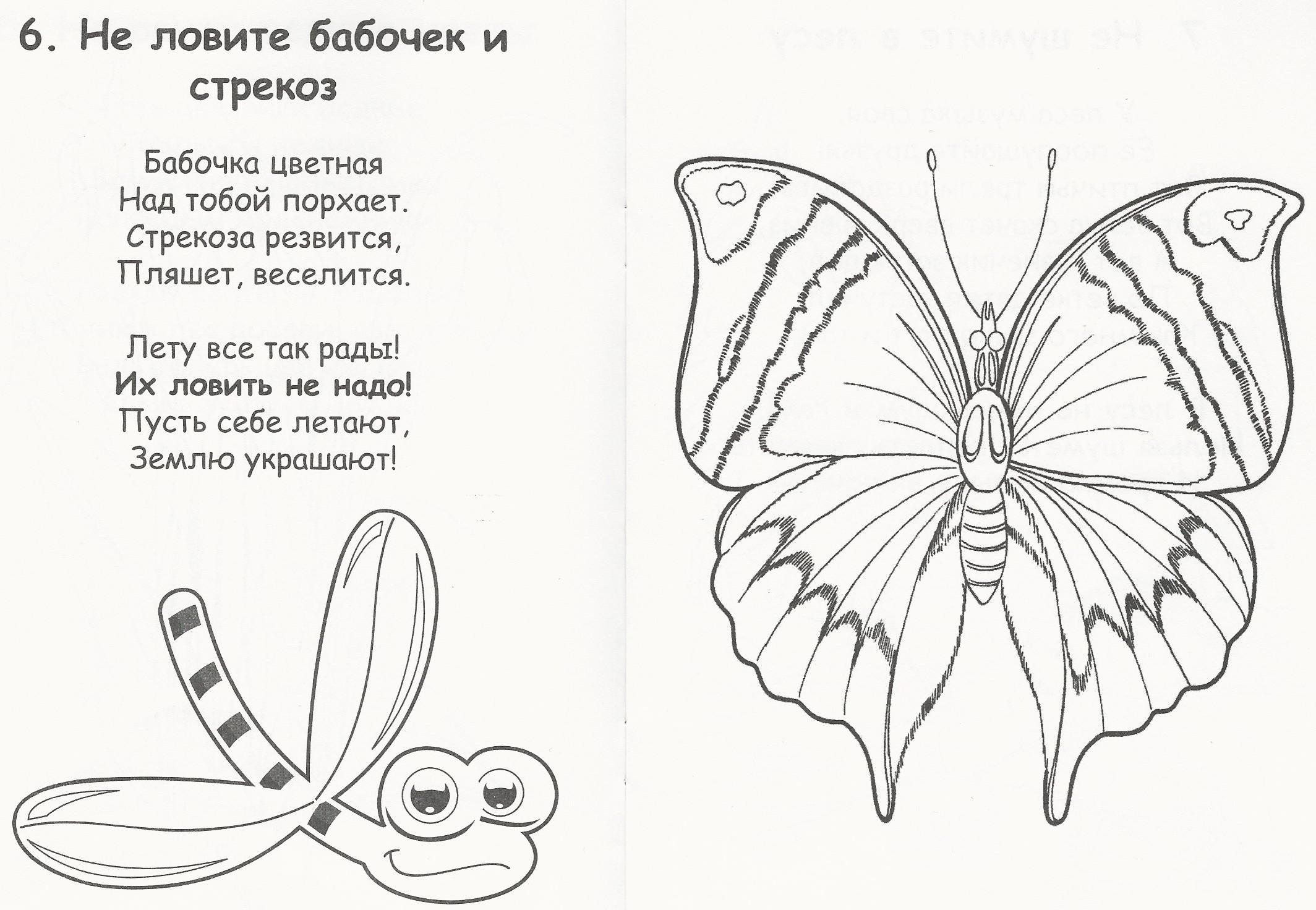 Рисунок мотылька 2 класс